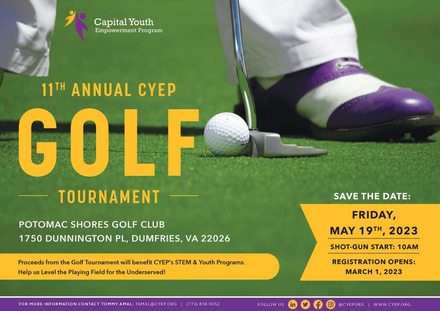 11th Annual CYEP Golf Tournament